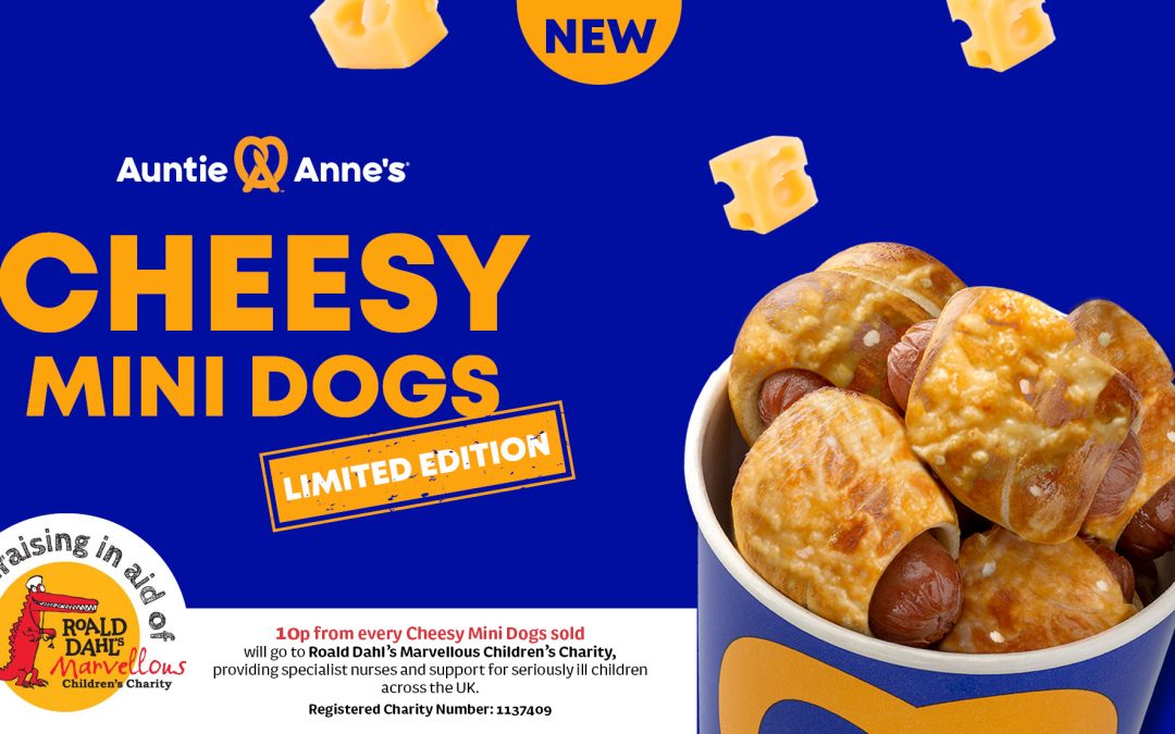 Our NEW LIMITED EDITION CHEESY MINI DOGS!